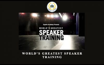 World’s Greatest Speaker Training