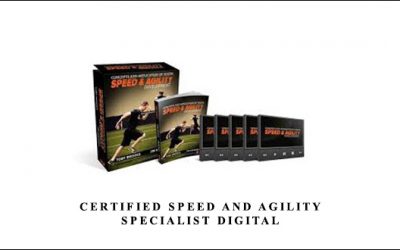 Certified Speed And Agility Specialist Digital