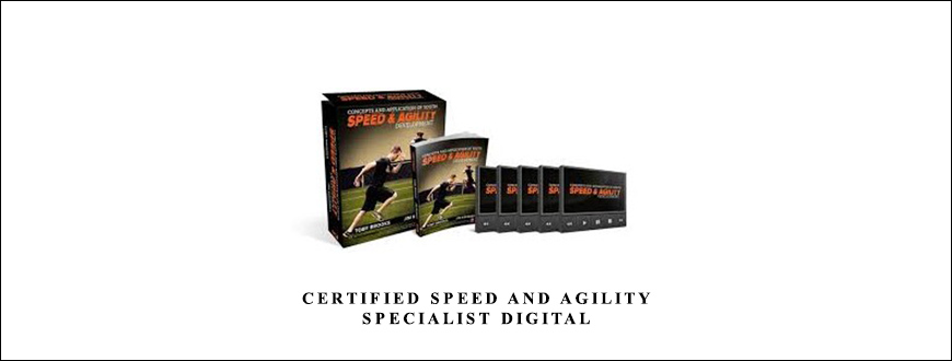 Certified Speed And Agility Specialist Digital by IYCA