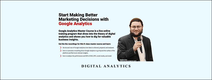 Digital analytics by ConversionXL