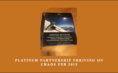 Platinum Partnership Thriving on Chaos Feb 2015