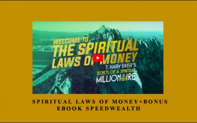 Spiritual Laws Of Money+Bonus Ebook SpeedWealth