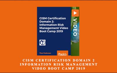 CISM Certification Domain 2: Information Risk Management Video 2019