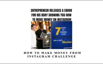 How to make money from Instagram Challenge