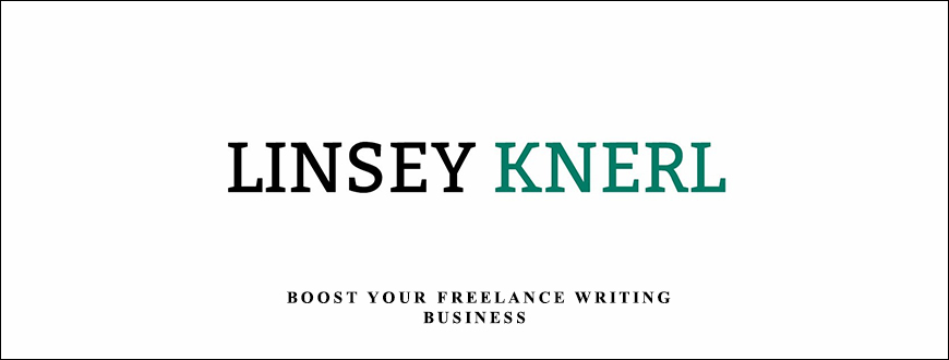 Linsey Knerl – Boost Your Freelance Writing Business taking at Whatstudy.com