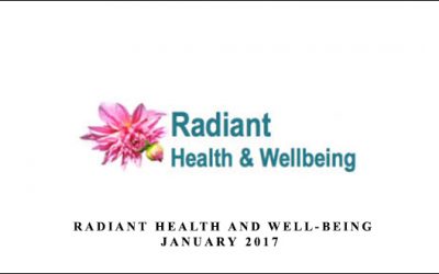 Radiant Health and Well-Being January 2017