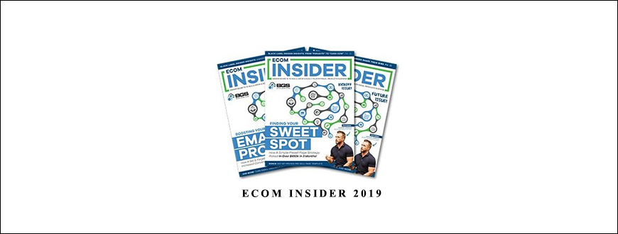 Tanner Larsson – Ecom Insider 2019 taking at Whatstudy.com