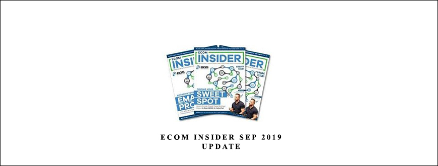 Tanner Larsson – Ecom Insider Sep 2019 Update taking at Whatstudy.com
