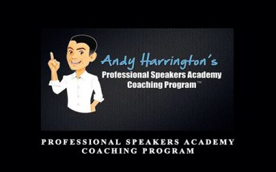 Professional Speakers Academy Coaching Program