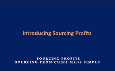 Sourcing Profits – Sourcing from China made simple