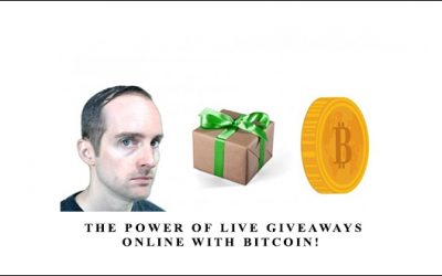 The Power of Live Giveaways Online with Bitcoin!