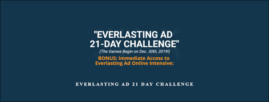 Keith Krance – Everlasting Ad 21 Day Challenge taking at Whatstudy.com