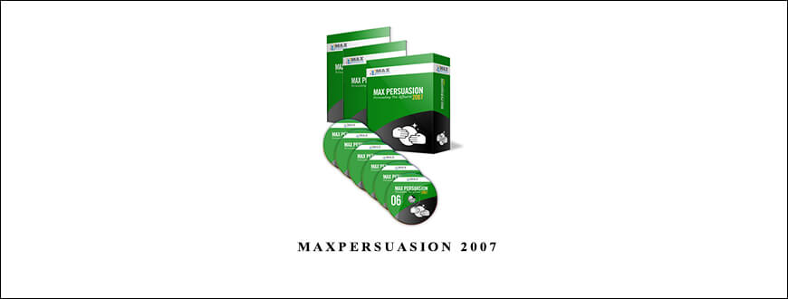 Kenrick Cleveland – MaxPersuasion 2007 taking at Whatstudy.com
