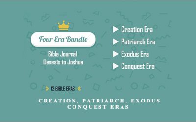 Creation, Patriarch, Exodus, Conquest Eras