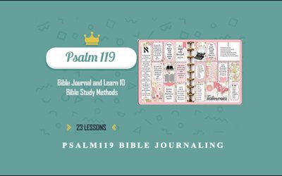 Psalm119 Bible Journaling