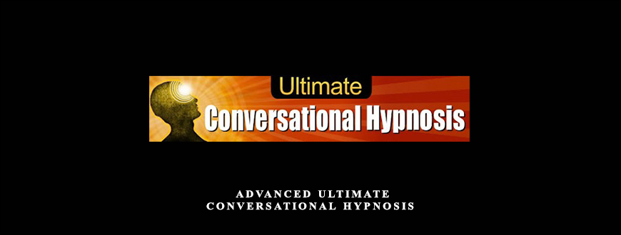 Steve G. Jones – Advanced Ultimate Conversational Hypnosis taking at Whatstudy.com