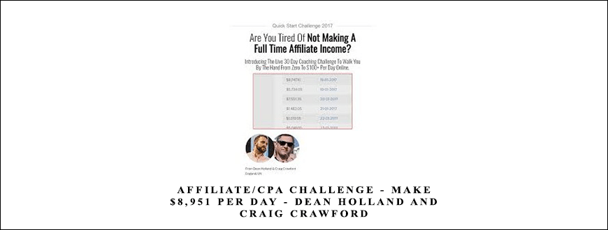 Affiliate/CPA Challenge | Make $8