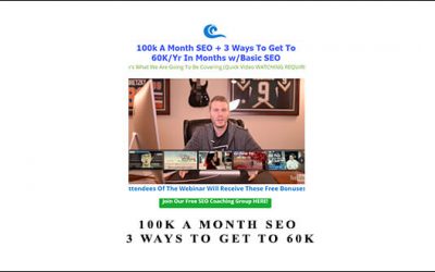 100k A Month SEO + 3 Ways To Get To 60K