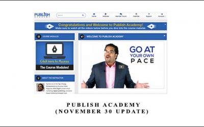 Publish Academy(November 30 UPdate)