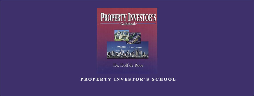 Dolf De Roos – Property Investor’s School taking at Whatstudy.com