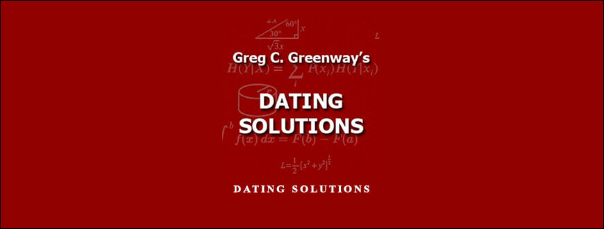 Greg Greenway – Dating Solutions taking at Whatstudy.com
