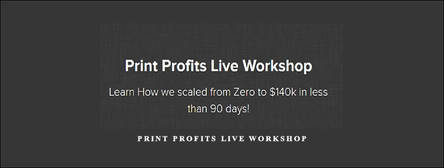 James Beattie – Print Profits Live Workshop taking at Whatstudy.com