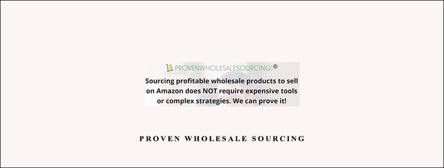 Jim Cockrum – Proven Wholesale Sourcing taking at Whatstudy.com