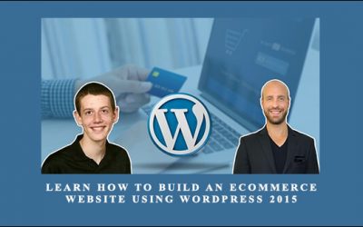 Learn How To Build An eCommerce Website Using WordPress 2015
