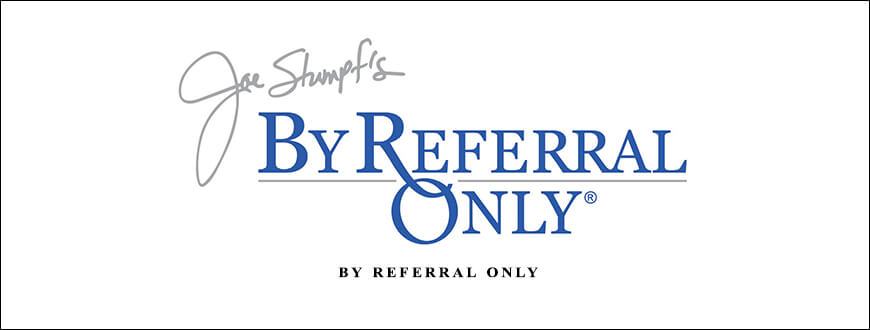 Joe Stumpf – By Referral Only taking at Whatstudy.com