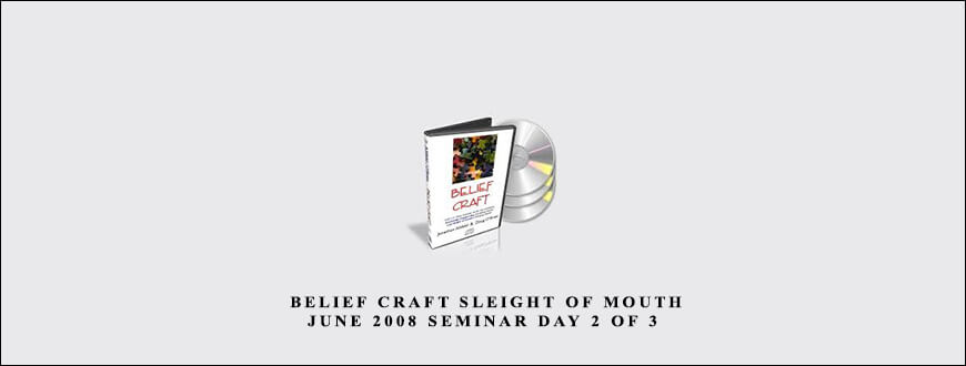Jonathan Altfeld & Doug O’Brien – Belief Craft Sleight of Mouth June 2008 Seminar Day 2 of 3 taking at Whatstudy.com