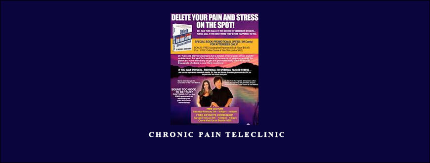Kam Yuen – Chronic Pain TeleClinic taking at Whatstudy.com