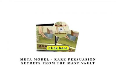 Meta Model – Rare Persuasion Secrets from The MaxP Vault