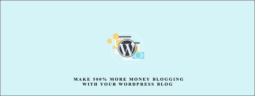 Lowry Brooks – Make 500% more money blogging with your WordPress blog taking at Whatstudy.com
