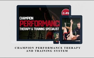 Champion Performance Therapy and Training System