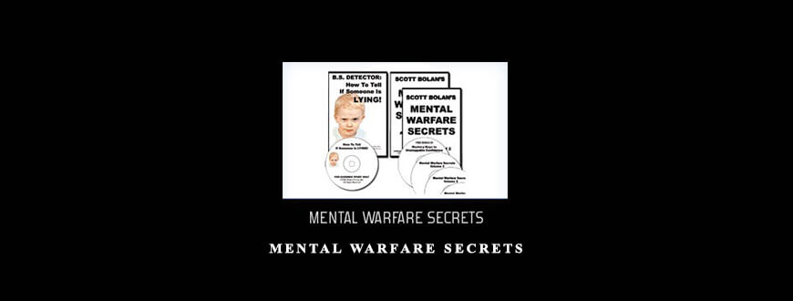 Scott Bolan – Mental Warfare Secrets taking at Whatstudy.com