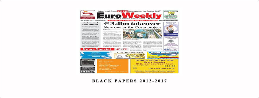 Sovereign Man Confidential – Black Papers 2012-2017 taking at Whatstudy.com