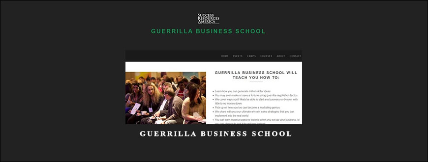 T. Harv Eker – Guerrilla Business School taking at Whatstudy.com