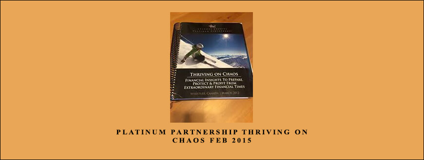 Tony Robbins – Platinum Partnership Thriving on Chaos Feb 2015 taking at Whatstudy.com