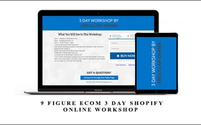9 Figure Ecom 3 Day Shopify Online Workshop