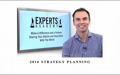 2016 Strategy Planning