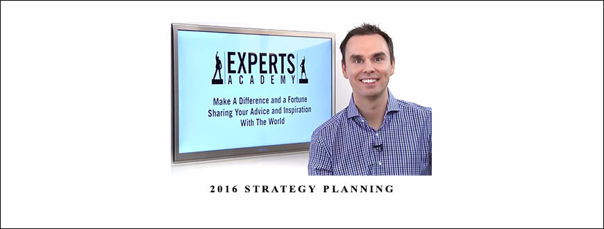 Brendon Burchard – 2016 Strategy Planning