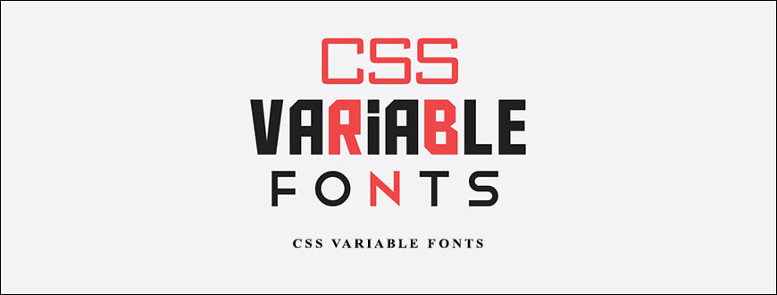 CSS Variable Fonts