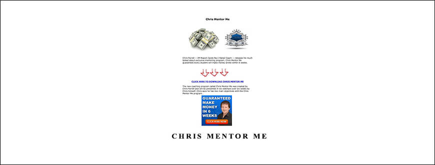 Chris Farrell – Chris Mentor Me