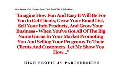 High Profit JV Partnerships