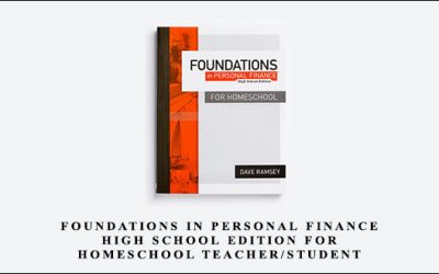 Foundations in Personal Finance: High School Edition for Homeschool Teacher/Student Pack