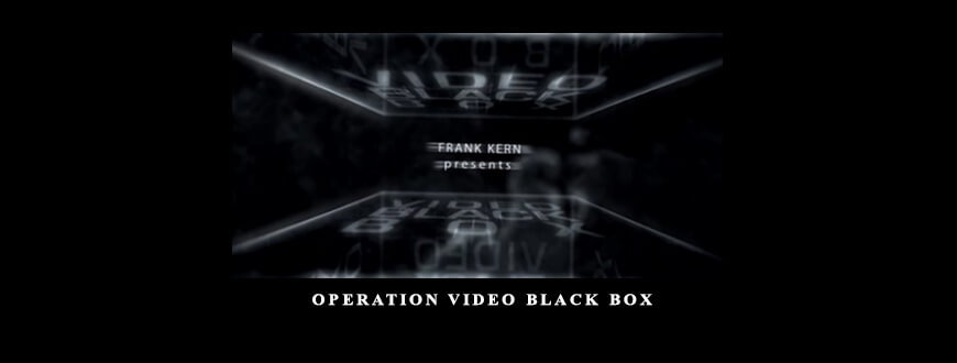 Frank Kern – Operation Video Black Box taking at Whatstudy.com
