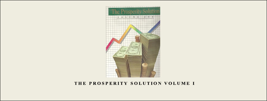 Jonathan Parker – The Prosperity Solution Volume I taking at Whatstudy.com