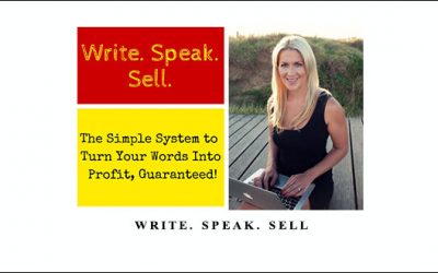 Write. Speak. Sell