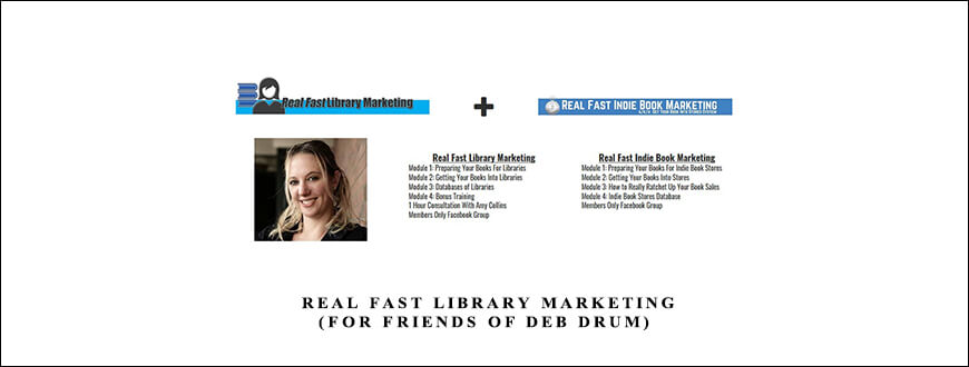 Melissa Burch – Real Fast Library Marketing (For Friends of Deb Drum) taking at Whatstudy.com