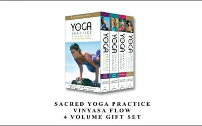 Sacred Yoga Practice Vinyasa Flow 4 Volume Gift Set